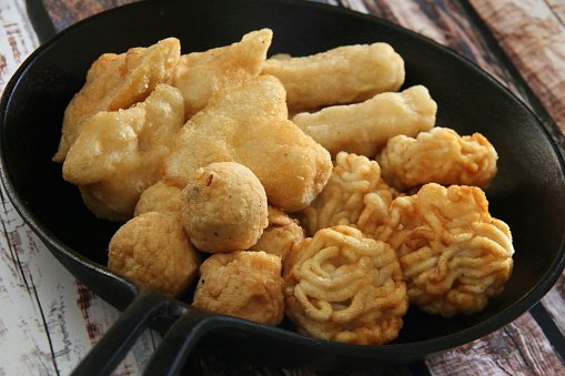 Pempek keriting, unik dan lebih jarang ditemukan