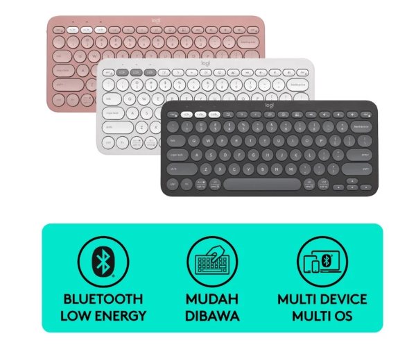 Logitech: Keyboard wireless serbaguna dengan koneksi stabil