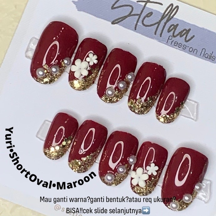 Stella.id dan Kukunyaa.bylin: Menawarkan pilihan wedding nail art dengan desain lebih mewah