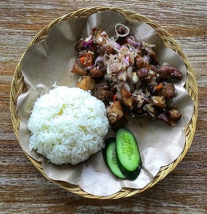 Pork, salah satu makanan terkenal di Bali
