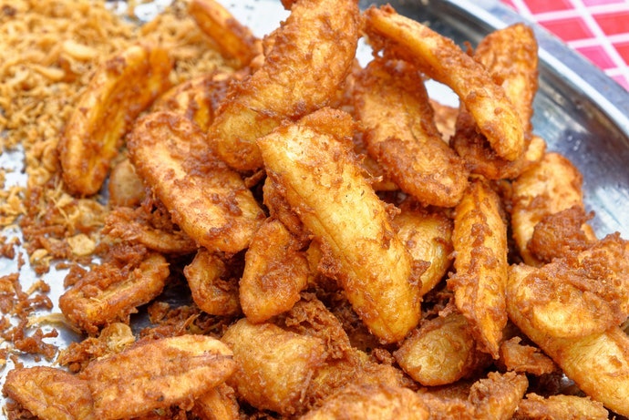 Kudapan manis, pilih Sasa Tepung Bumbu Pisang Goreng Vanilla