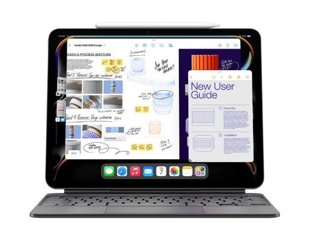 Magic Keyboard dan Smart Keyboard, bekerja makin efisien seperti memakai laptop