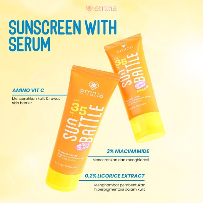 Untuk kulit kusam: Pertimbangkan yang mengandung vitamin C atau niacinamide
