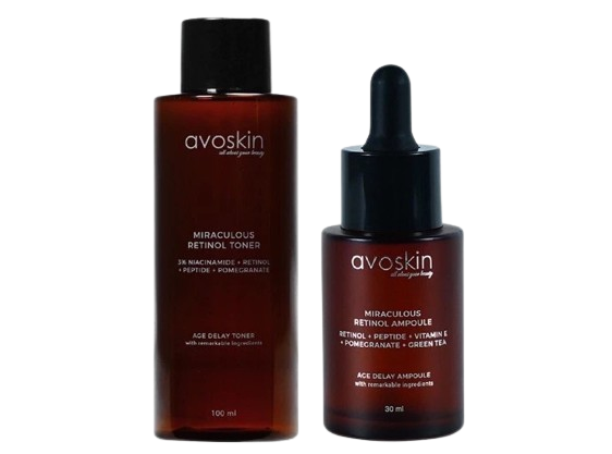 Avoskin: Pilihan paket skincare retinol-nya cocok untuk pemula