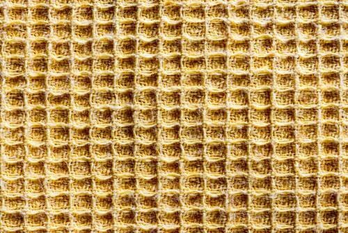 Tipe waffle, cepat kering dan tidak lembap