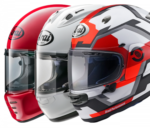 Helm full face, aman untuk touring
