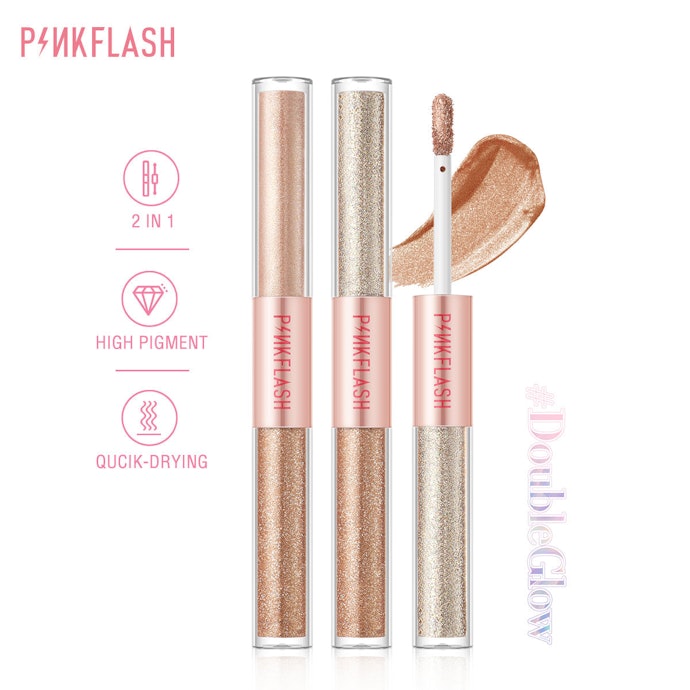 Eyeshadow liquid: Berikan efek berkilau di kelopak mata, cocok untuk tampilan glamor