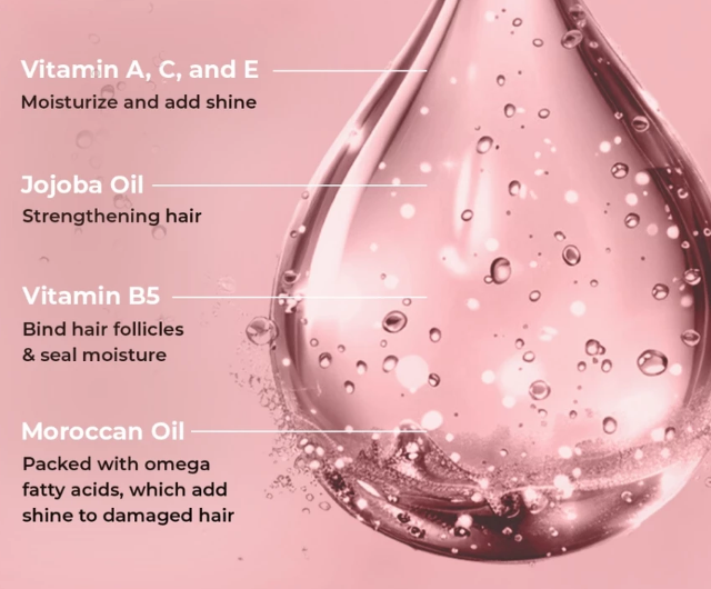 Bila rambutnya sudah kering, pastikan juga vitamin rambut dilengkapi vitamin A, C, dan E