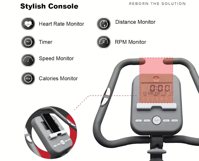 Untuk para sport enthusiast, sepeda statis dengan fitur watt, resistance, program latihan otomatis lebih direkomendasikan