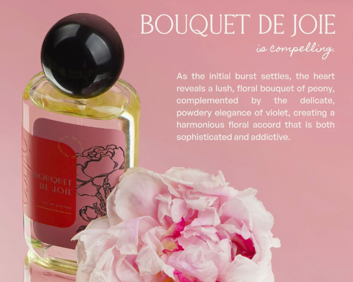 Etre - Bouquet de Joie: Gabungan wangi bunga dan buah untuk kesan segar sekaligus lembut