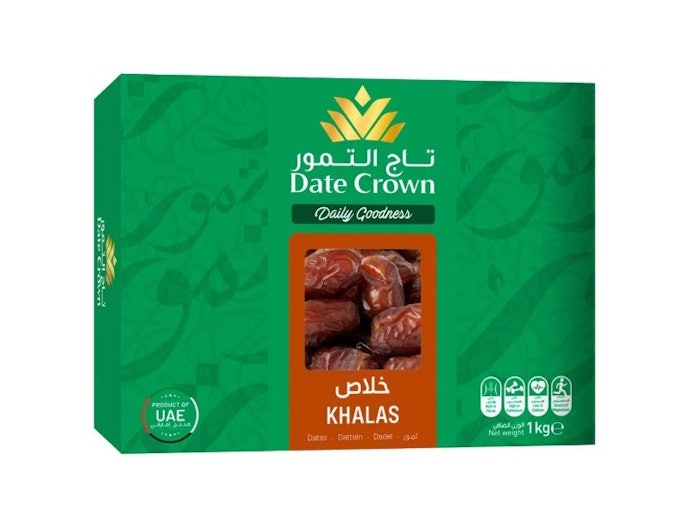 Kurma Khalas Date Crown, ukurannya lebih besar dengan daging lebih tebal