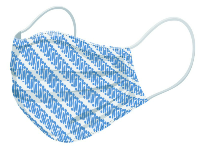 Masker disposable, dilengkapi dengan filter dan lebih breathable