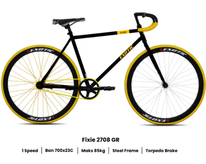 Sepeda fixie: Simpel dan efisien untuk mobilitas perkotaan
