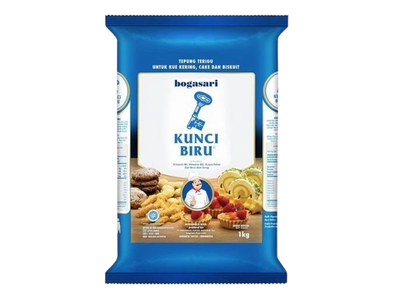 Untuk kue kering dan pastry, pilih tepung terigu protein rendah