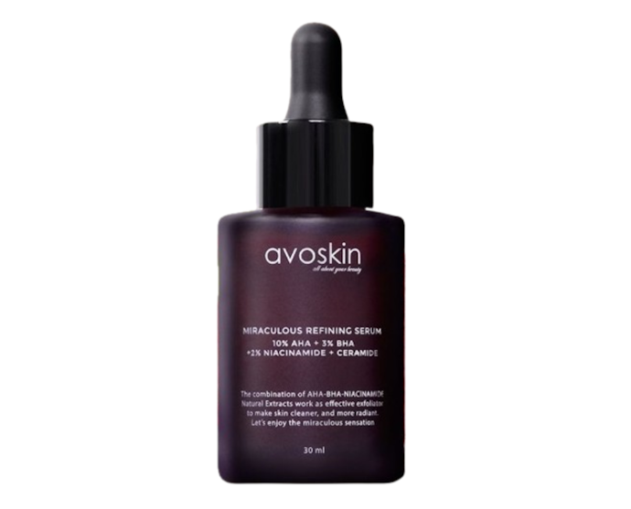Jika kulit tidak sensitif, pilih serum yang mengandung AHA maksimal 10%