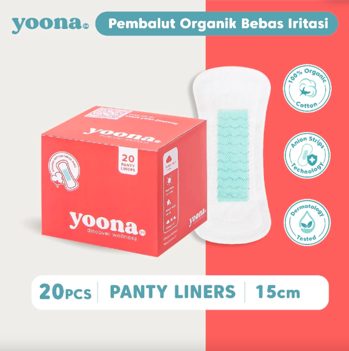 Untuk keputihan atau kondisi inkontinensia: Pilih pantyliner berukuran 15 cm