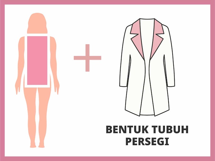 Blazer boxy, membuat tubuh terlihat lebih berisi