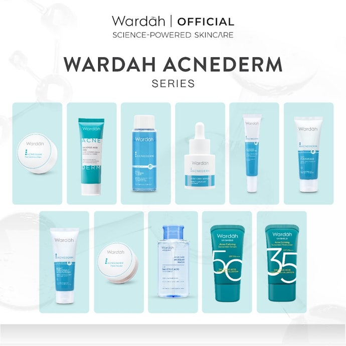 Untuk remaja dengan kulit berminyak atau berjerawat, skincare dalam seri Acnederm lebih disarankan