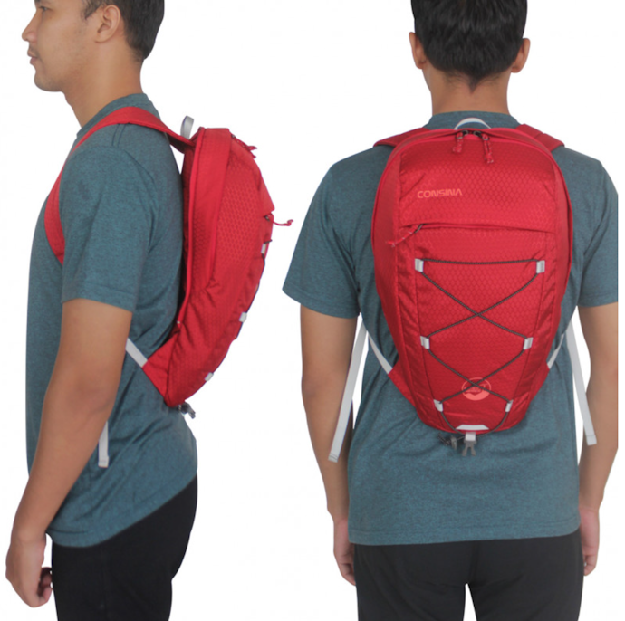 Kapasitas di bawah 20 liter, ukuran kecil yang pas untuk hiking