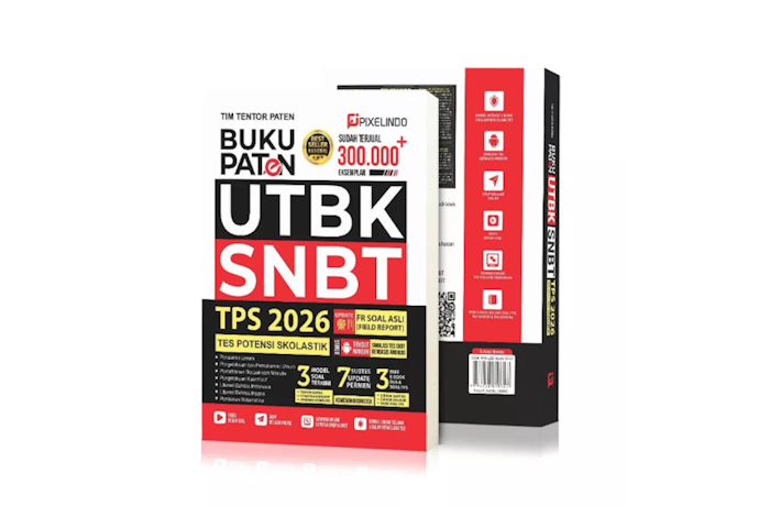 Untuk persiapan TPS, cari yang dilengkapi materi penalaran umum hingga pengetahuan kuantitatif