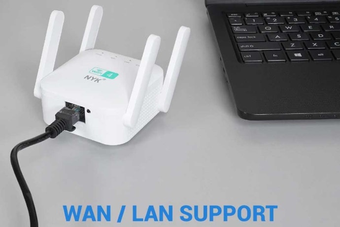 Wi-Fi extender: Menghasilkan sinyal sekuat router utama dengan kabel