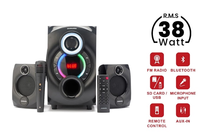 Multimedia active, speaker serbaguna dengan performa besar