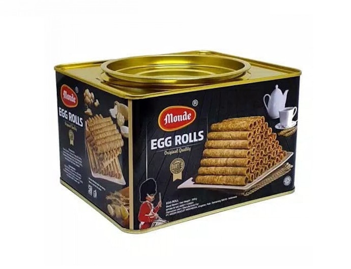 Egg rolls dengan sensasi telur yang creamy