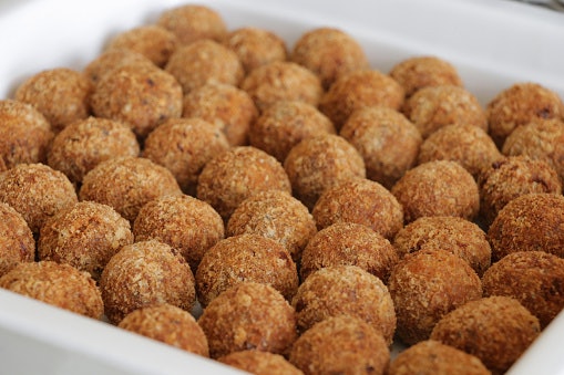 Bakso udang goreng, lebih gurih dan mudah disajikan