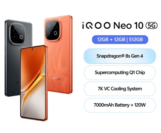 iQOO Neo 10: Lancar menjalankan task berat berkat chipset Snapdragon 8s Gen 4