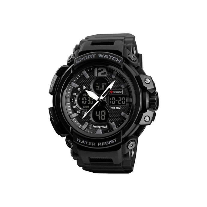 Forester: Desain sporty yang mengombinasikan display jam analog dan digital