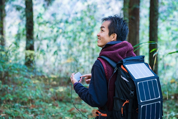 Film tipis, cocok untuk panel surya portable