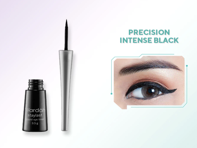 Jika Anda perlu hadir di acara formal seperti pesta atau ke kantor, pilih liquid eyeliner warna hitam