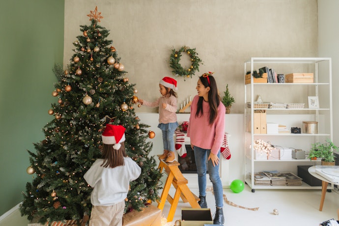 Pohon Natal asli, bisa memberikan aroma khas di rumah