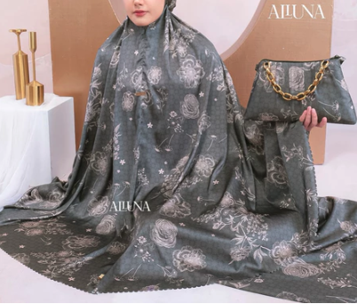 Alluna: Brand mukena lokal dengan desain yang tampak mewah