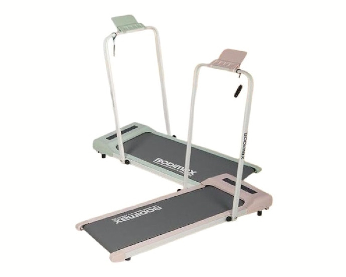 Pilih treadmill dengan kerangka besi/baja; Pastikan bobot maksimalnya 20-30 kg lebih berat dari BB Anda