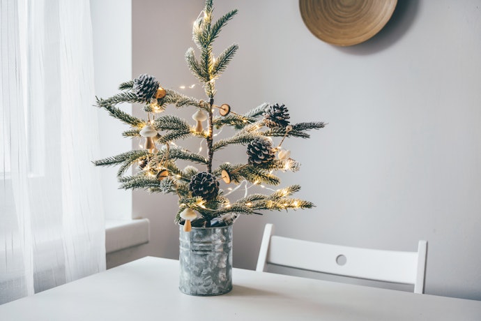 Modern Christmas tree, desainnya lebih kekinian