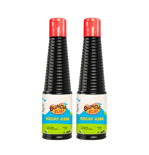 Kecap asin tanpa pengawet dan pewarna merk Bumbu Bunda, lebih aman untuk anak-anak