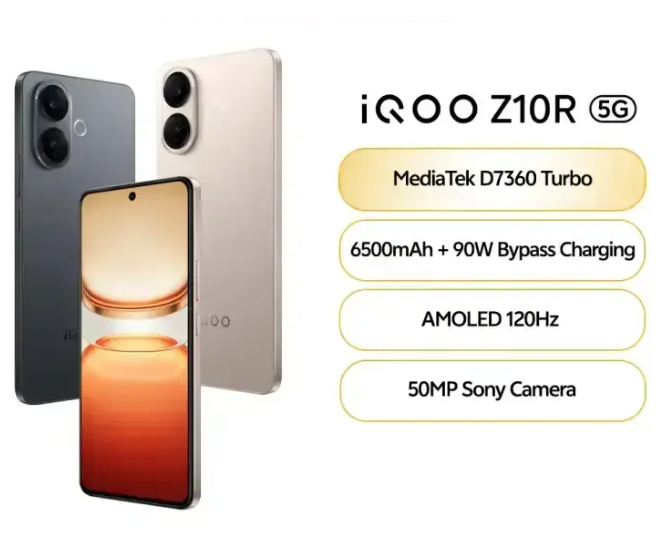 iQOO Z10R: Nyaman untuk sesi gaming lama dengan desain tipis dan bypass charging