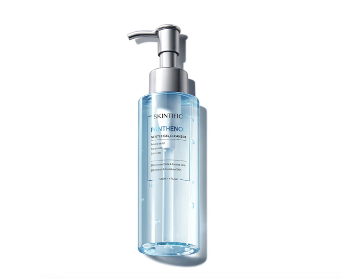 Untuk kulit sensitif, silakan pilih Panthenol Gentle Gel Cleanser