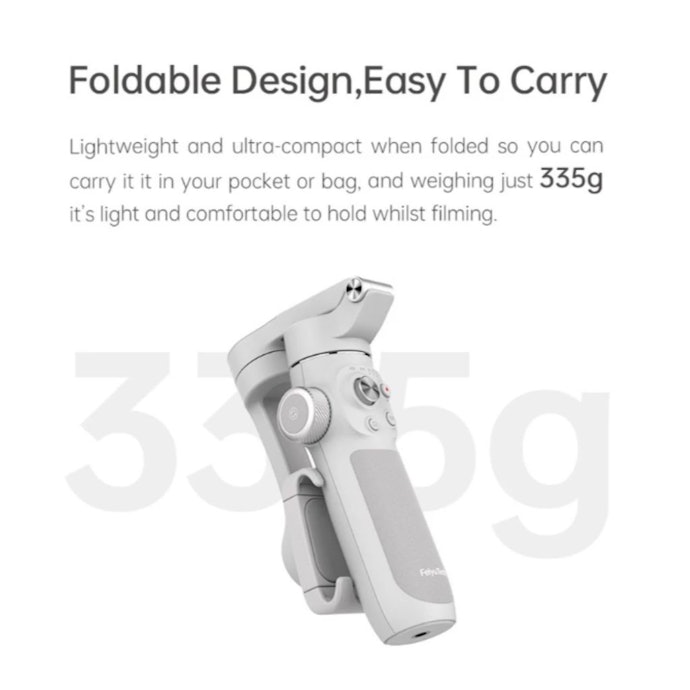 Feiyu Tech, compact dan foldable sehingga praktis untuk traveling