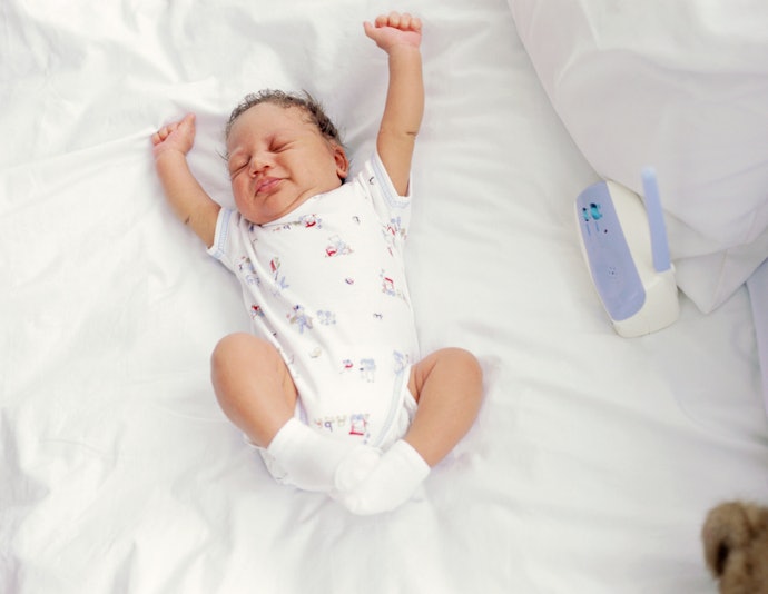 Sensor gerakan, untuk mendeteksi pergerakan bayi