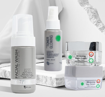 Whitening Series, solusi agar kulit terlihat lebih cerah