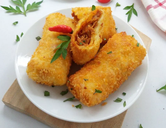 Tepung panir bertekstur halus: Cocok untuk membuat risoles serta kroket