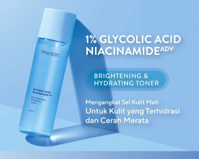 Jika kulit kusam akibat penumpukan sel kulit mati, cek toner dengan AHA atau BHA