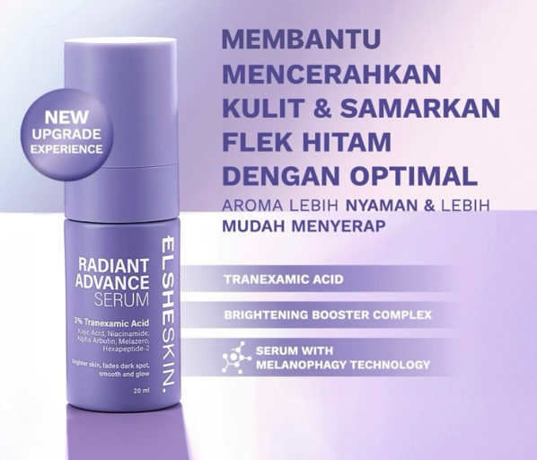 Untuk masalah flek hitam yang disertai tanda penuaan: Cari serum TXA dengan tambahan anti-aging, seperti retinoid atau peptide