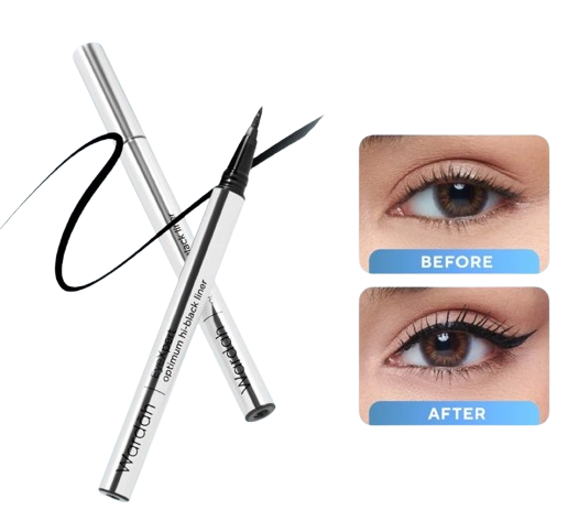 Pilih eyeliner waterproof bentuk spidol bila Anda ingin membuat garis mata dengan cepat serta warna intens