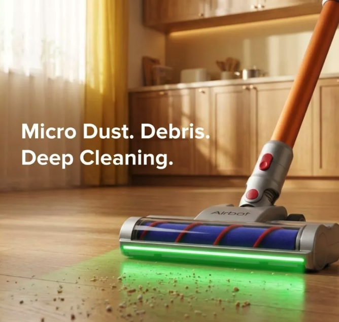 Self-propelled brush: Mengurangi beban mendorong vacuum cleaner