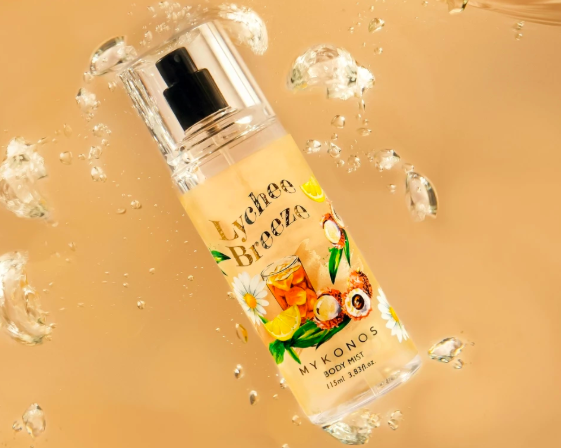 Untuk kesan segar sepanjang hari, cari body mist aroma fruity atau citrus