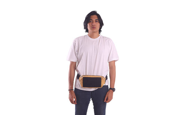 Tas pinggang, lebih simpel untuk menyimpan barang penting
