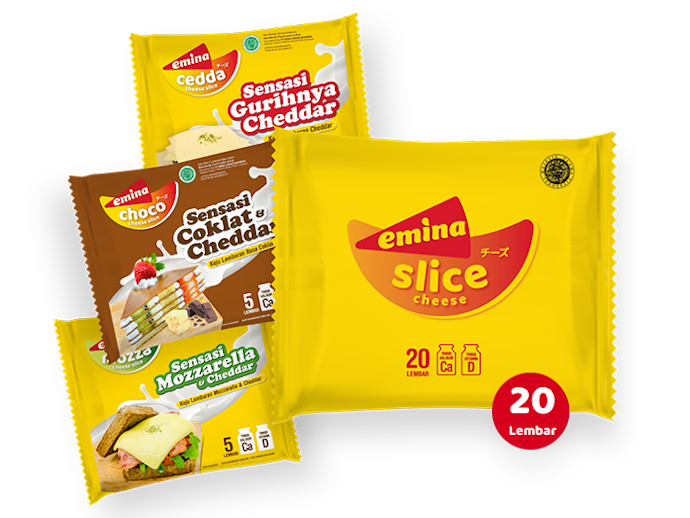 Emina Cheese Slice: Padukan dengan roti lebih yummy!